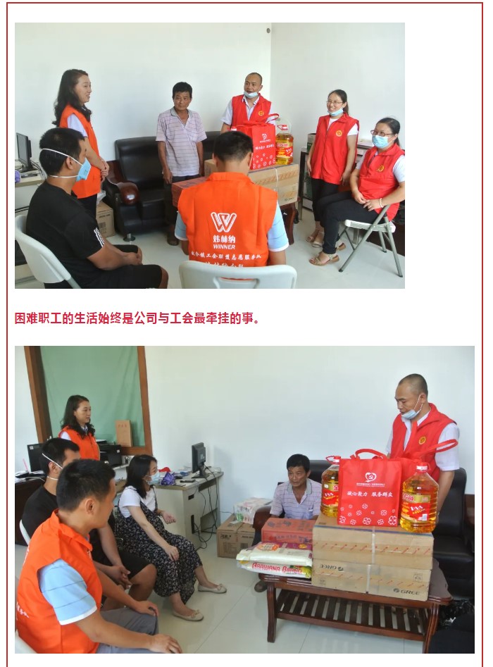 【煒林納】黨支部志愿小分隊(duì)走訪慰問老黨員與困難職工 (4)